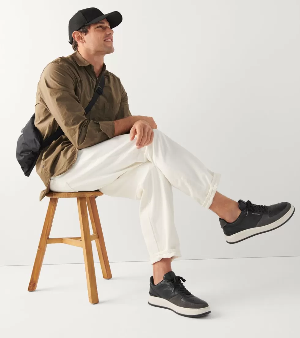 Cole Haan SNEAKERS^Men's GrandPrø Crossover Sneakers Black-Pavement