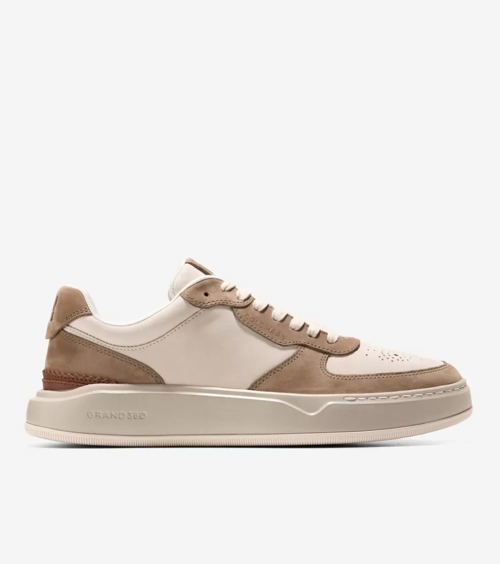 Cole Haan SNEAKERS^Men's GrandPrø Crossover Sneakers Sand-SilverLining-IrishCoffee