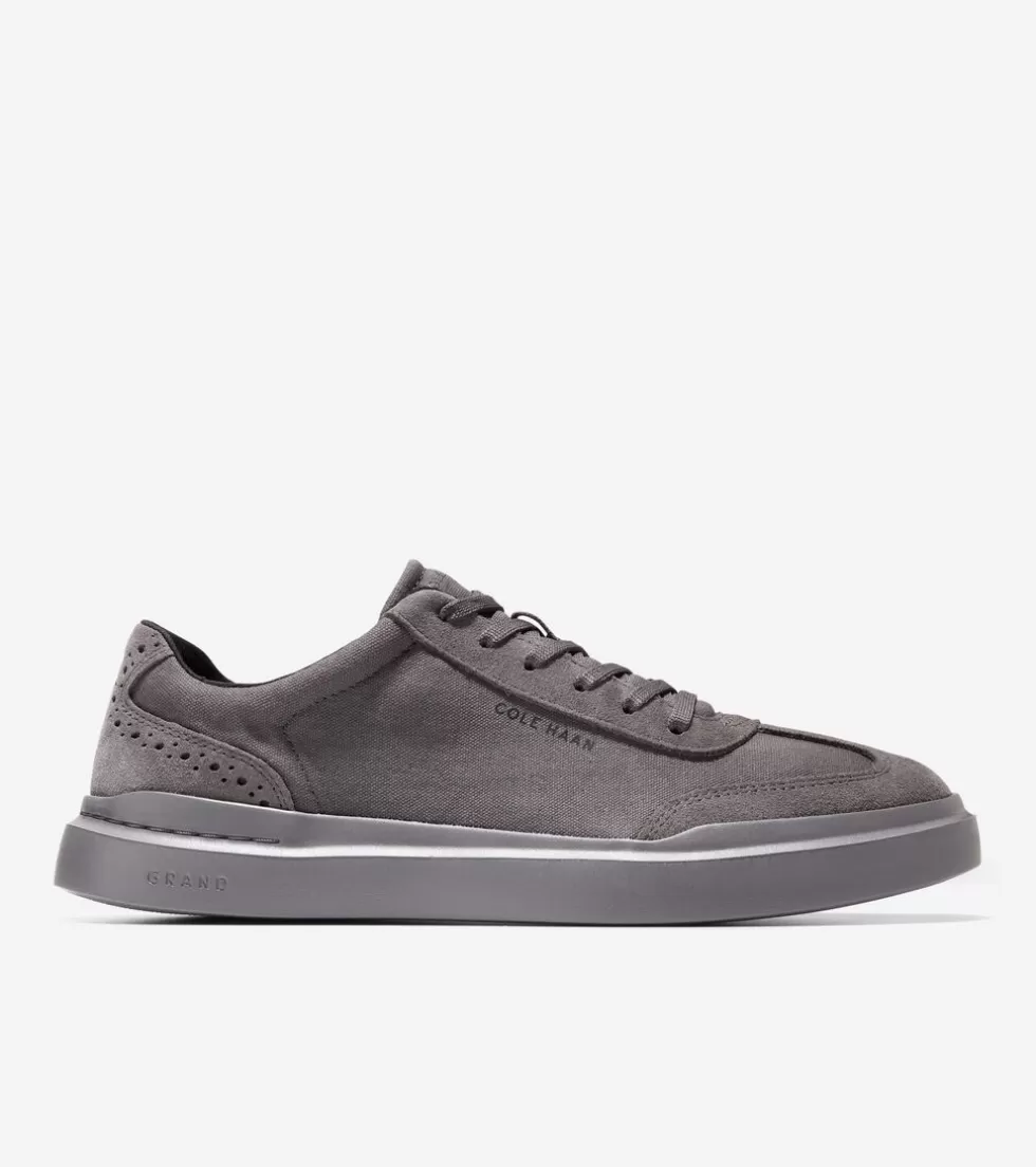Cole Haan SNEAKERS^Men's GrandPrø Rally Canvas T-Toe Sneakers Pavement-Tornado