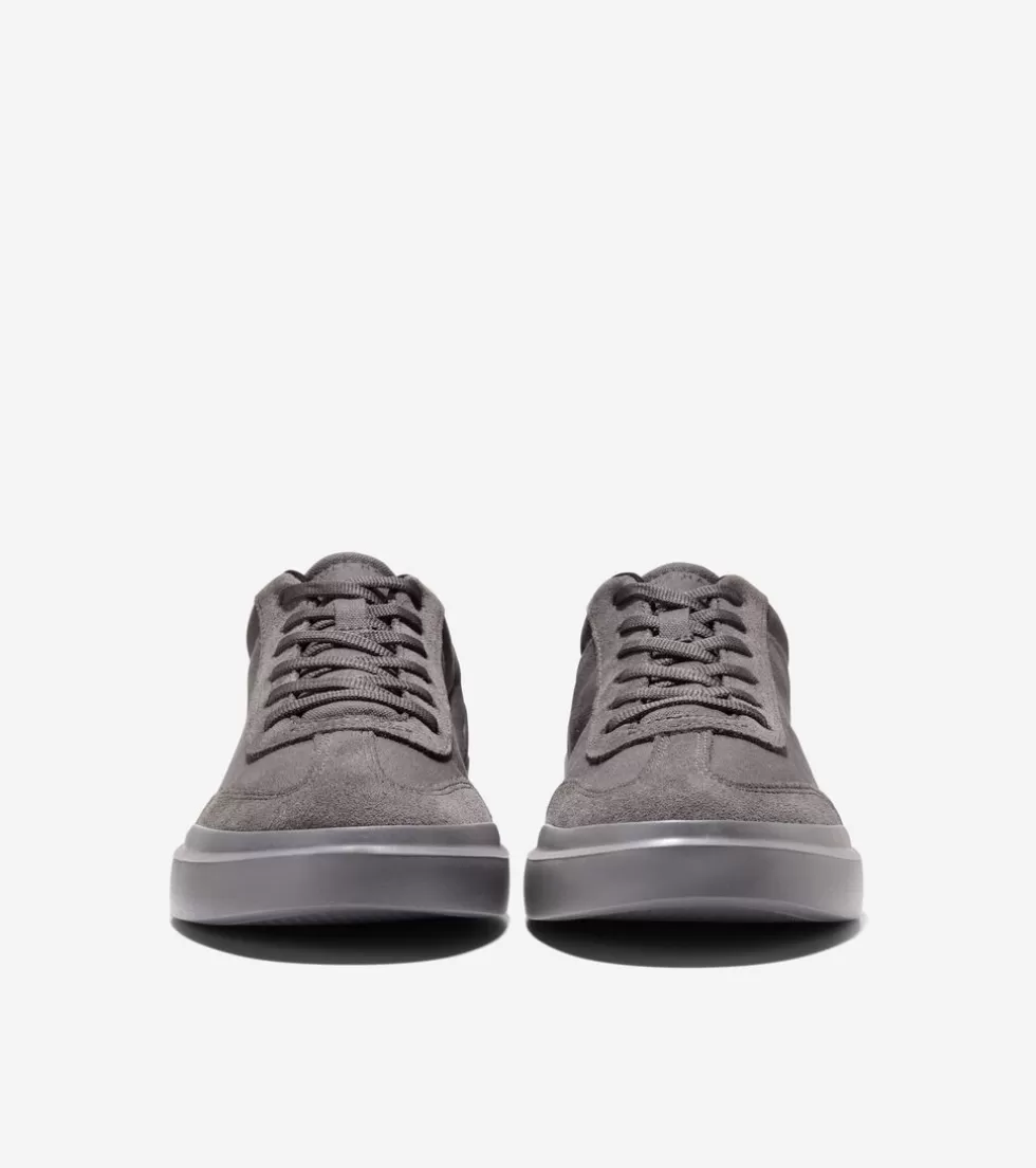Cole Haan SNEAKERS^Men's GrandPrø Rally Canvas T-Toe Sneakers Pavement-Tornado