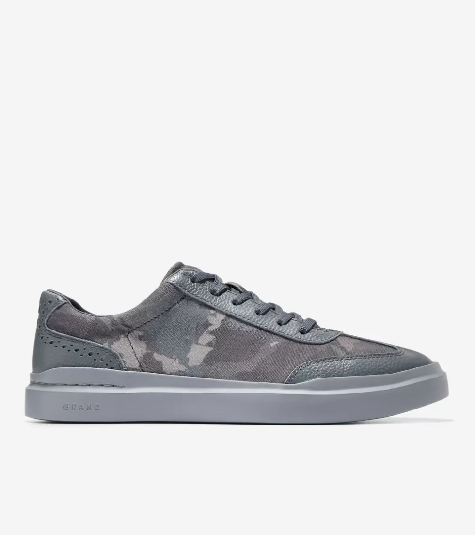 Cole Haan SNEAKERS^Men's GrandPrø Rally Canvas T-Toe Sneakers TurbulenceCamo-HarborMist