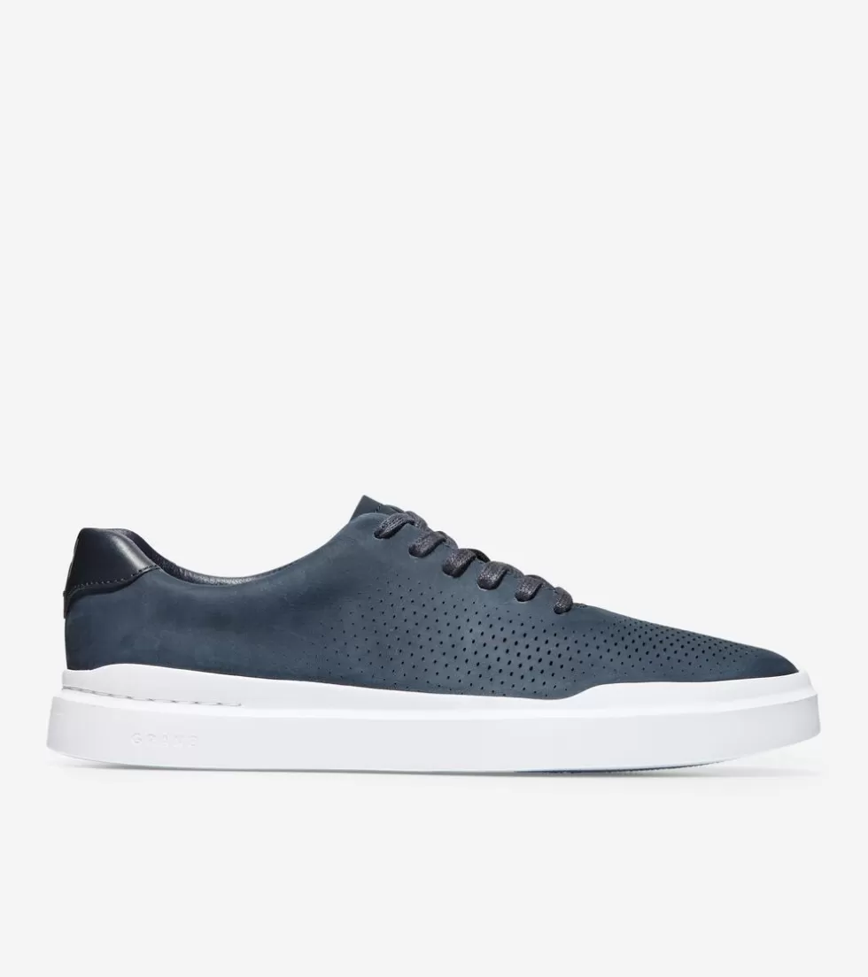 Cole Haan EXTENDED SIZES & WIDTHS | SNEAKERS^Men's GrandPrø Rally Laser Cut Sneakers NavyNubuck