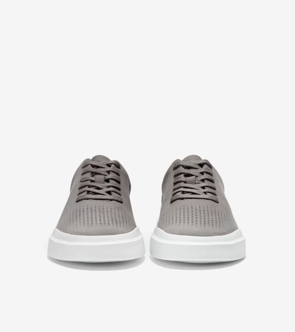 Cole Haan EXTENDED SIZES & WIDTHS | SNEAKERS^Men's GrandPrø Rally Laser Cut Sneakers Ironstone-OpticWhite