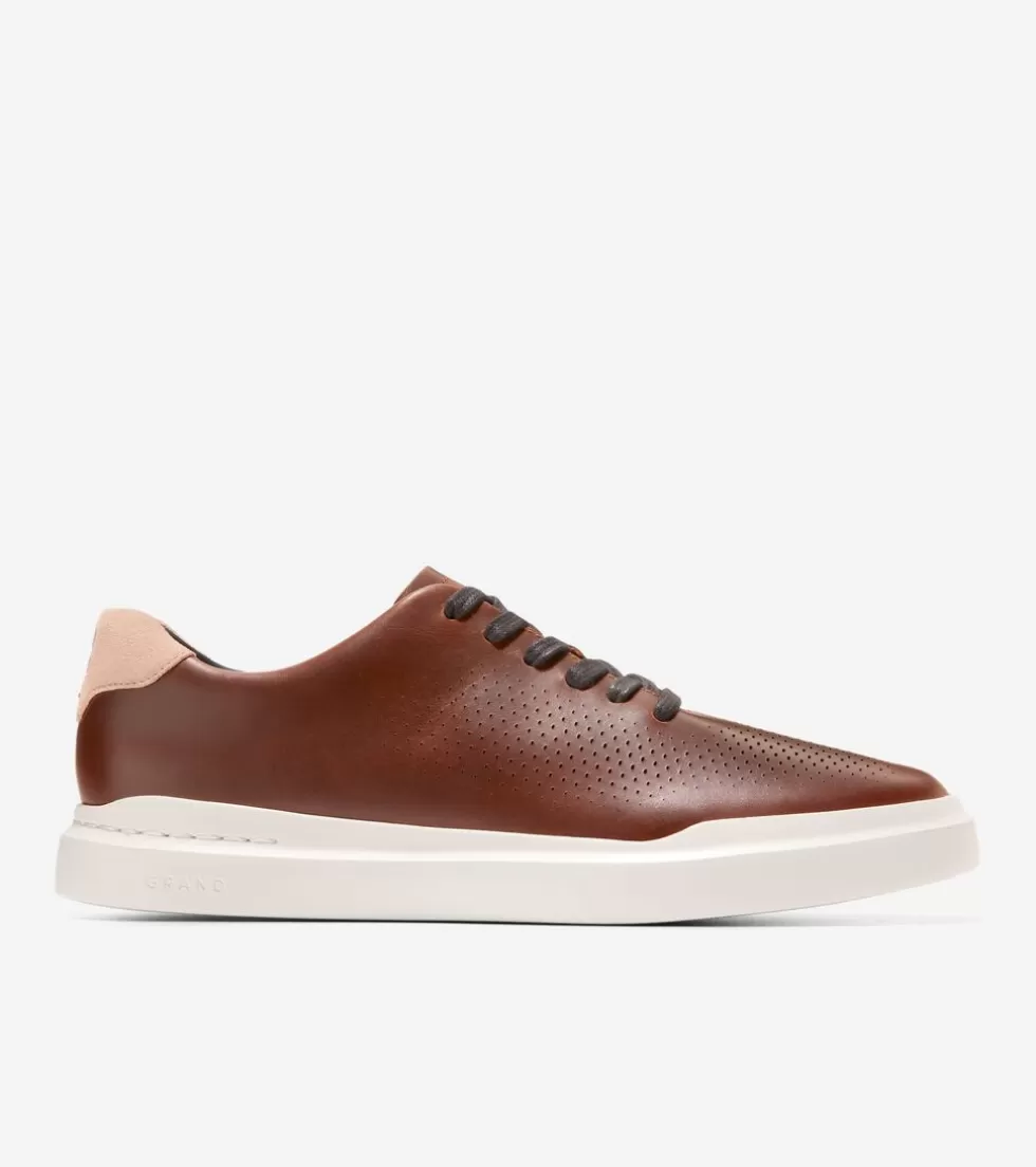 Cole Haan EXTENDED SIZES & WIDTHS | SNEAKERS^Men's GrandPrø Rally Laser Cut Sneakers Acorn-Sesame-Ivory