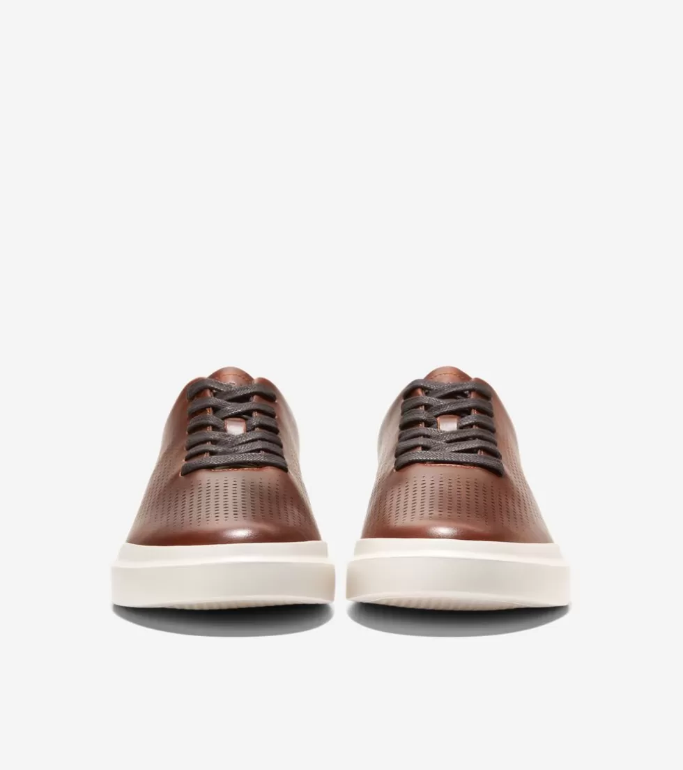 Cole Haan EXTENDED SIZES & WIDTHS | SNEAKERS^Men's GrandPrø Rally Laser Cut Sneakers Acorn-Sesame-Ivory