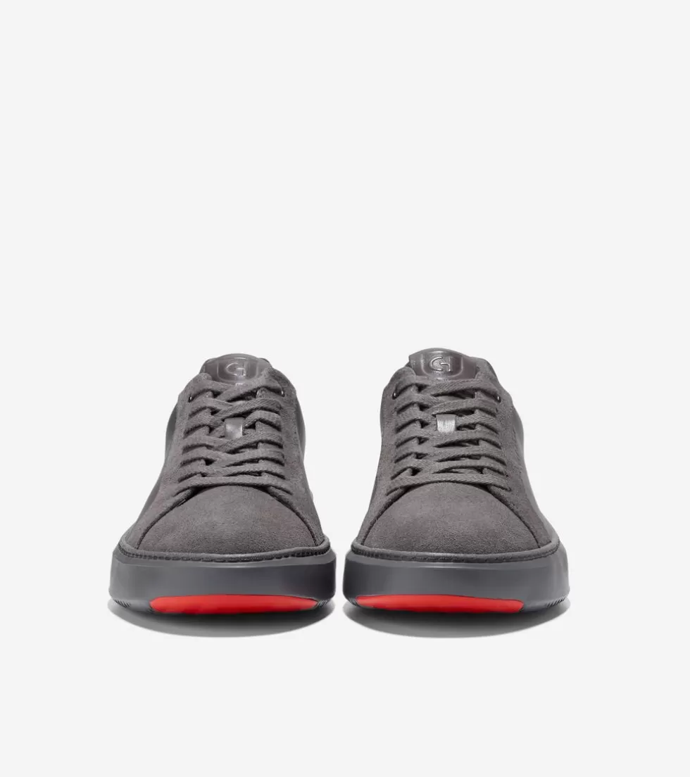 Cole Haan SNEAKERS^Men's GrandPrø Topspin Sneakers Tornado-CitrusRed-Pavement