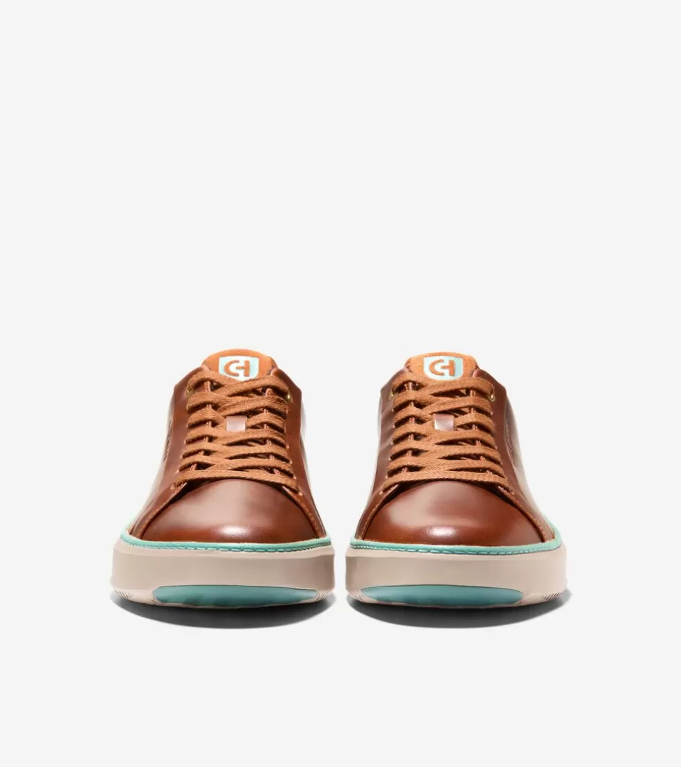 Cole Haan SNEAKERS^Men's GrandPrø Topspin Sneakers Acorn-Trellis-Sesame