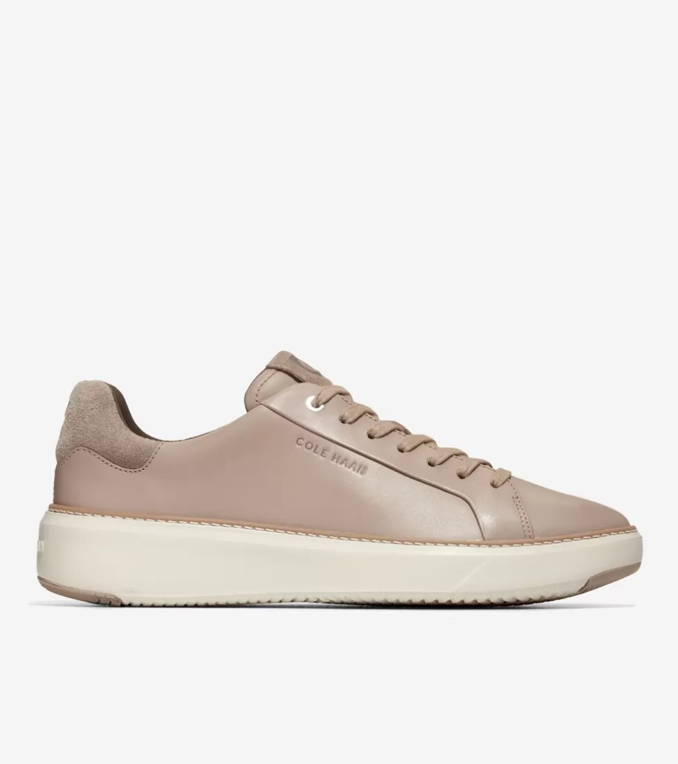 Cole Haan SNEAKERS^Men's GrandPrø Topspin Sneakers Dune-TruffleBrown-Ivory