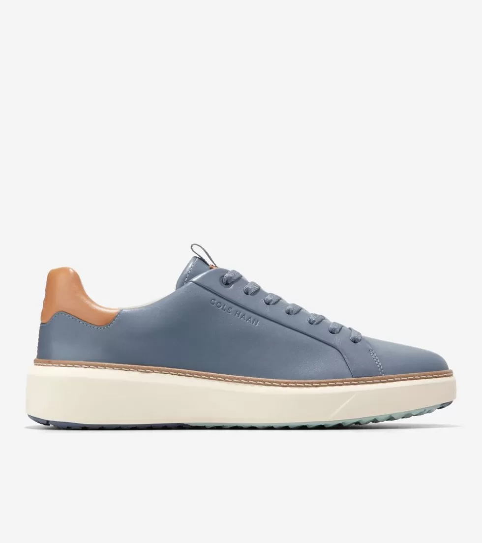 Cole Haan GOLF SHOES | SNEAKERS^Men's GrandPrø Waterproof Topspin Golf Shoes FolkstoneGray-NaturalTan-Ivory
