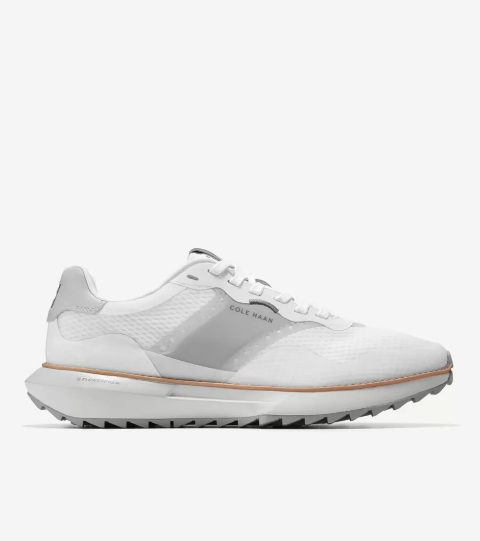 Cole Haan GOLF SHOES | SNEAKERS^Men's GrandPrø Water-Resistant Ashland Golf Sneakers OpticWhite-NimbusCloud