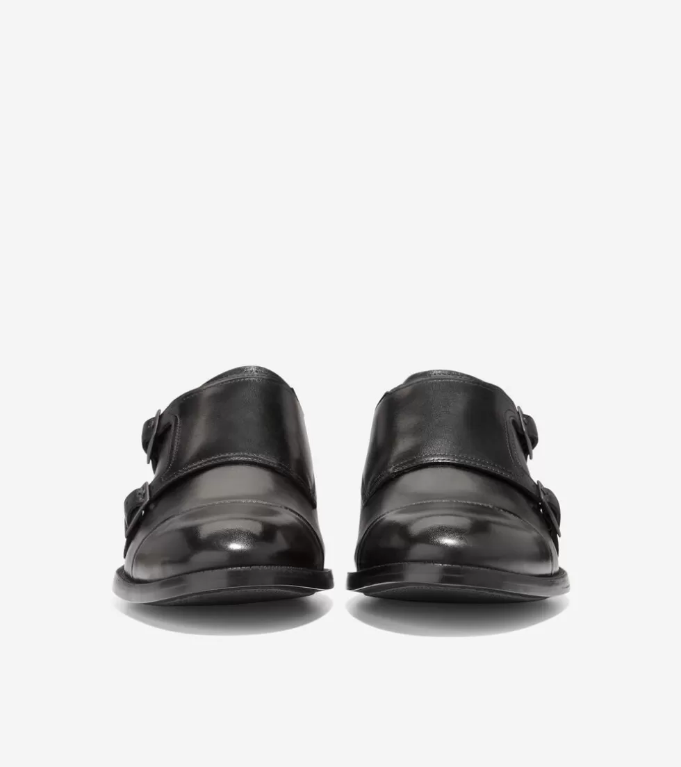 Cole Haan DRESS SHOES | OXFORDS^Men's Harrison Monk Oxfords Black