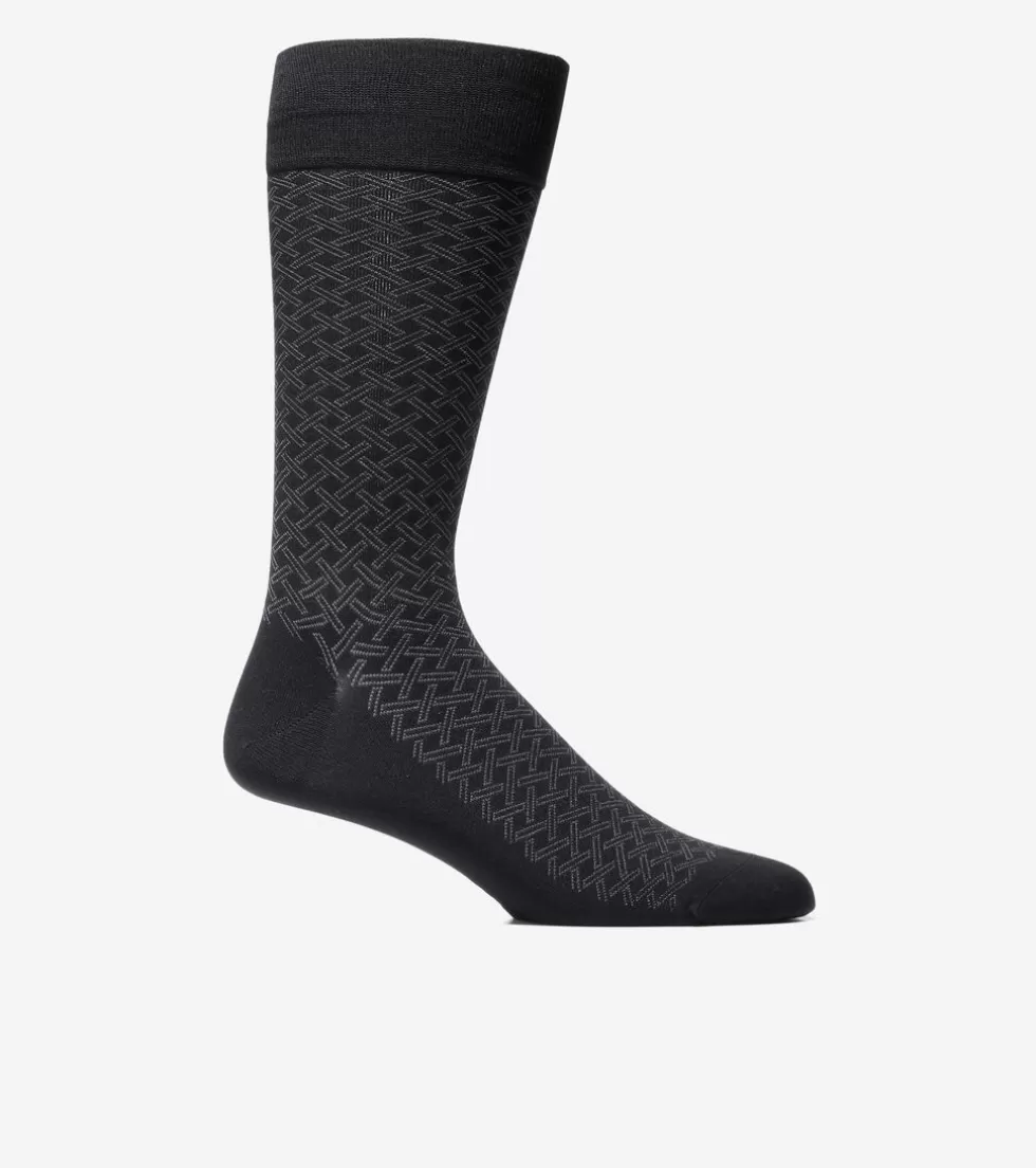 Cole Haan SOCKS | SOCKS^Men's Microfiber Dress Socks Black