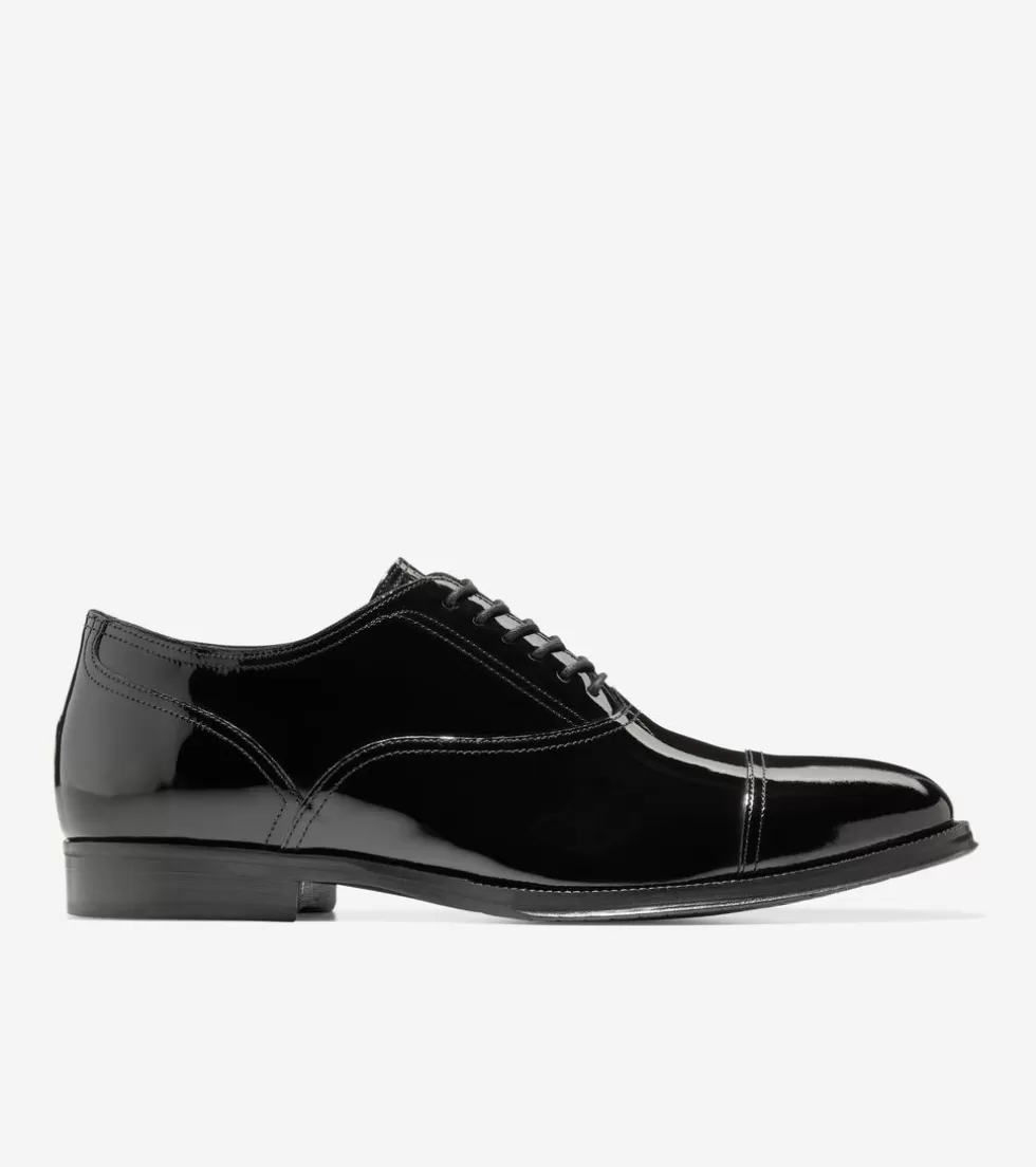 Cole Haan DRESS SHOES | OXFORDS^Men's Modern Classics Cap Toe Oxfords BlackPatent