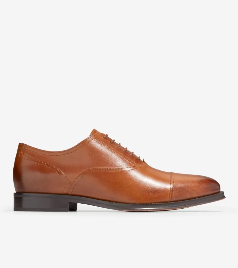 Cole Haan DRESS SHOES | OXFORDS^Men's Modern Classics Cap Toe Oxfords BritishTan-DarkChocolate