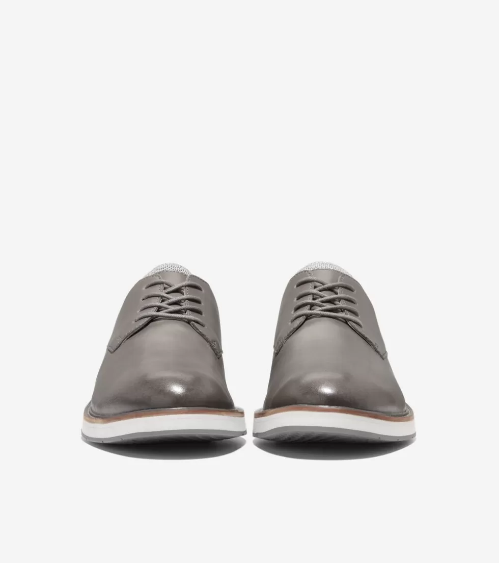 Cole Haan DRESS SHOES | OXFORDS^Men's Osborn Grand 360 Plain Oxfords Tornado-Microchip