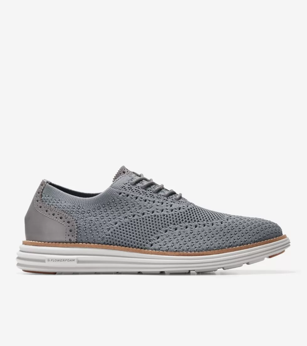 Cole Haan DRESS SHOES | OXFORDS^Men's ØriginalGrand Remastered Stitchlite™ Oxfords QuietShade-MicrochipGrayStitchlite™