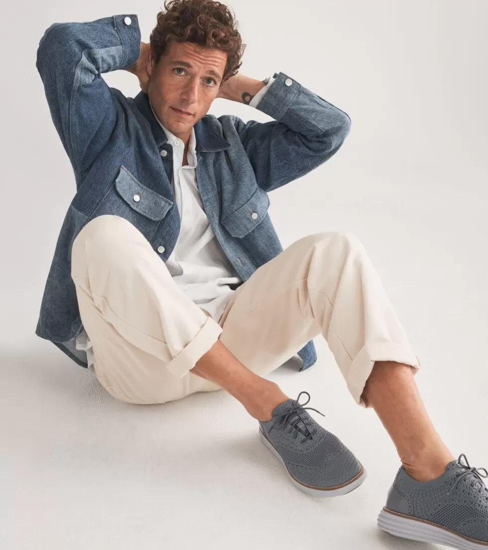 Cole Haan DRESS SHOES | OXFORDS^Men's ØriginalGrand Remastered Stitchlite™ Oxfords QuietShade-MicrochipGrayStitchlite™