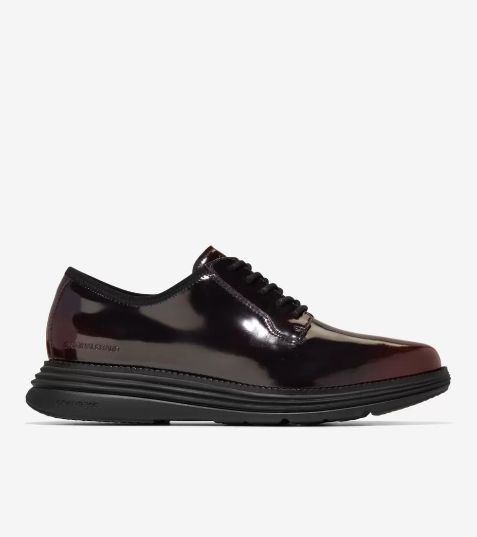 Cole Haan DRESS SHOES | OXFORDS^Men's ØriginalGrand Ultra Postman Oxfords BloodstoneBrush-Off-Black