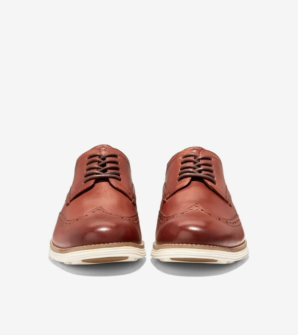 Cole Haan EXTENDED SIZES & WIDTHS | DRESS SHOES^Men's ØriginalGrand Wingtip Oxfords Woodbury-Ivory