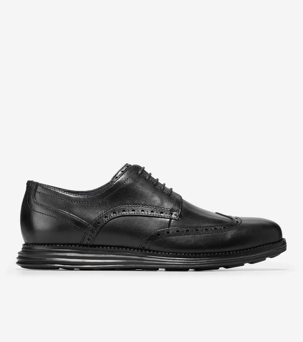 Cole Haan EXTENDED SIZES & WIDTHS | DRESS SHOES^Men's ØriginalGrand Wingtip Oxfords Black