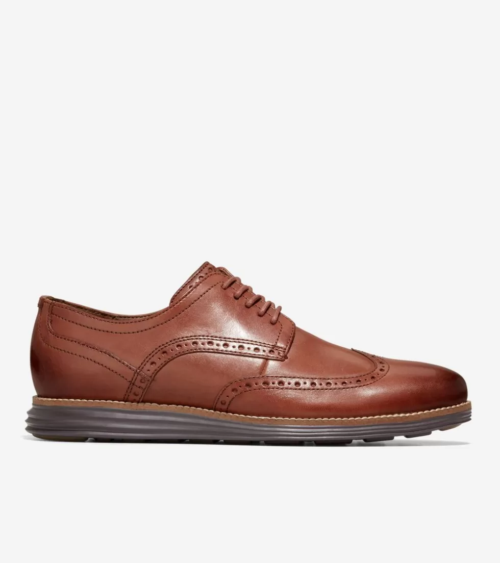 Cole Haan EXTENDED SIZES & WIDTHS | DRESS SHOES^Men's ØriginalGrand Wingtip Oxfords Woodbury-Java