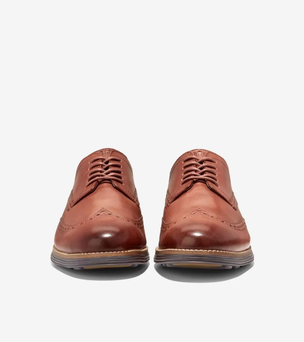 Cole Haan EXTENDED SIZES & WIDTHS | DRESS SHOES^Men's ØriginalGrand Wingtip Oxfords Woodbury-Java