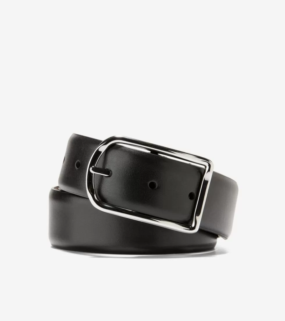 Cole Haan BELTS | BELTS^Men's Reversible Center Bar Belt Black-Tan