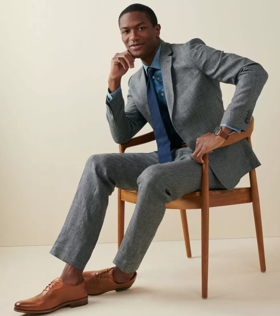 Cole Haan EXTENDED SIZES & WIDTHS | DRESS SHOES^Men's Washington Grand Laser Wingtip Oxfords BritishTanLeather