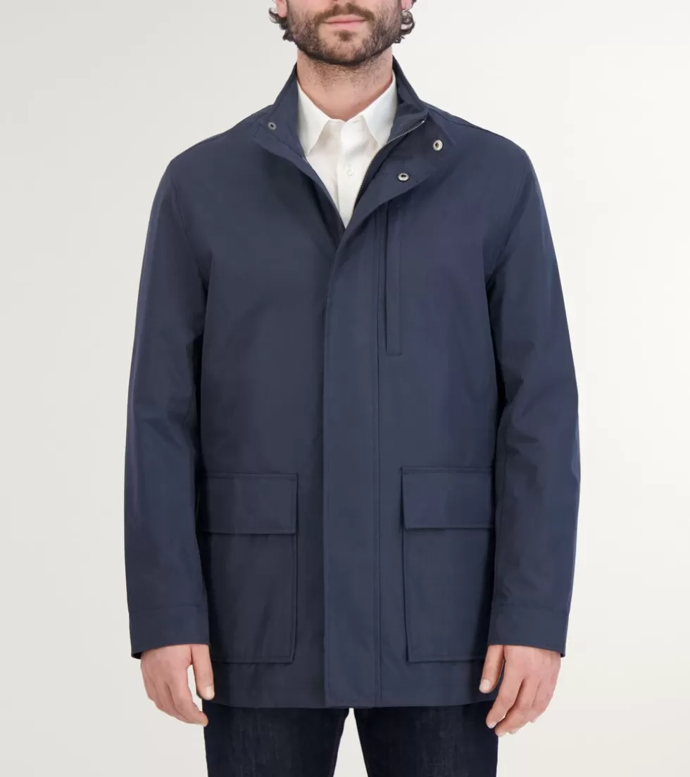 Cole Haan COATS & JACKETS | OUTERWEAR^Men's Water-Resistant Jacket NavyBlue