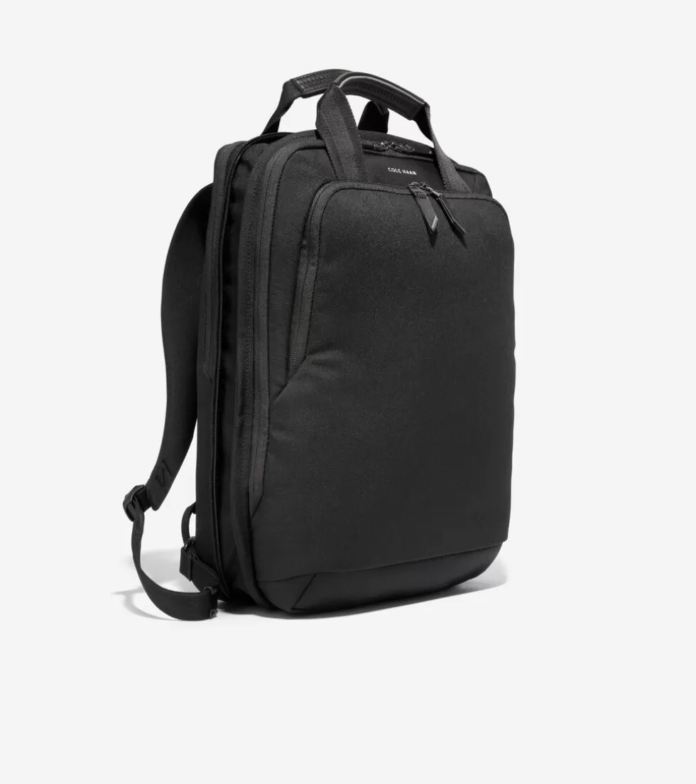 Cole Haan BACKPACKS & BRIEFCASES^Men's ZERØGRAND 2-in-1 Backpack Black