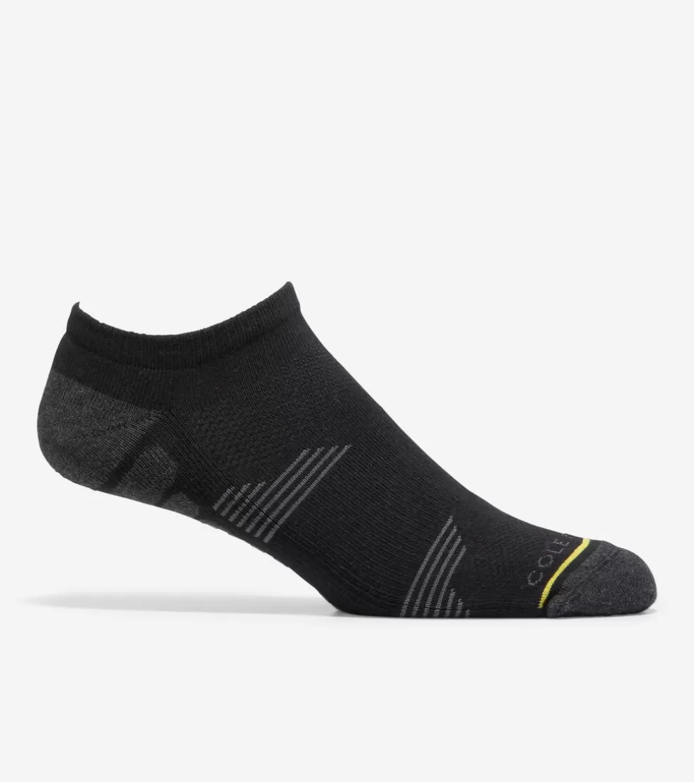 Cole Haan SOCKS | SOCKS^Men's ZERØGRAND Performance No-Show Socks Black