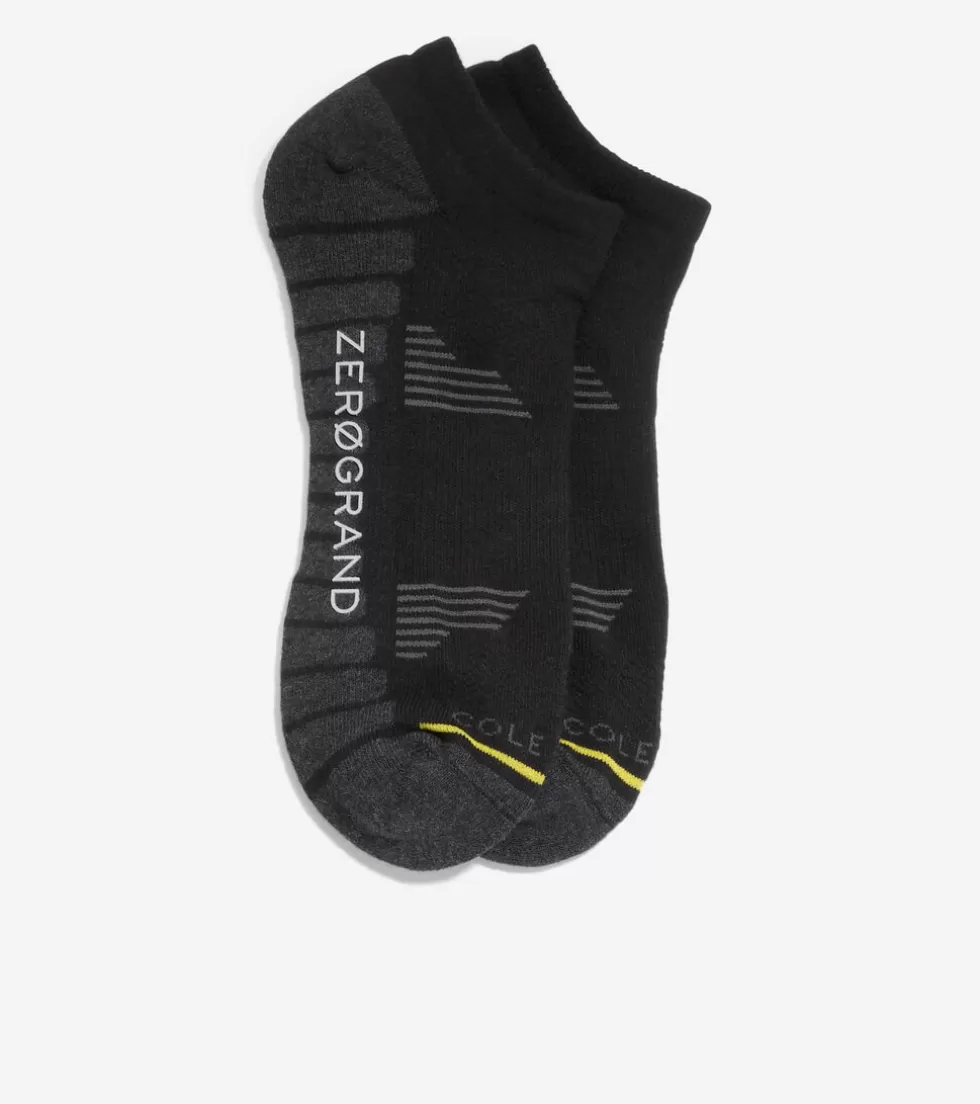 Cole Haan SOCKS | SOCKS^Men's ZERØGRAND Performance No-Show Socks Black