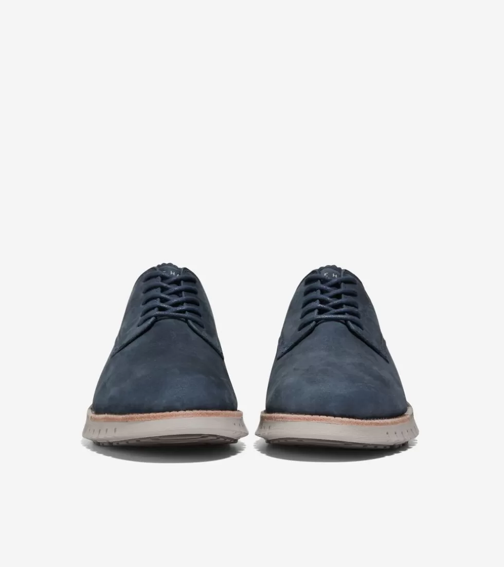 Cole Haan DRESS SHOES | OXFORDS^Men's ZERØGRAND Remastered Plain Toe Oxfords NavyBlazerBlue-Paloma