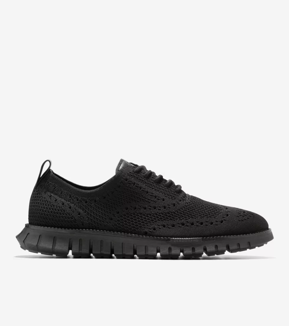 Cole Haan DRESS SHOES | OXFORDS^Men's ZERØGRAND Remastered Stitchlite™ Wingtip Oxfords BlackStitchlite™