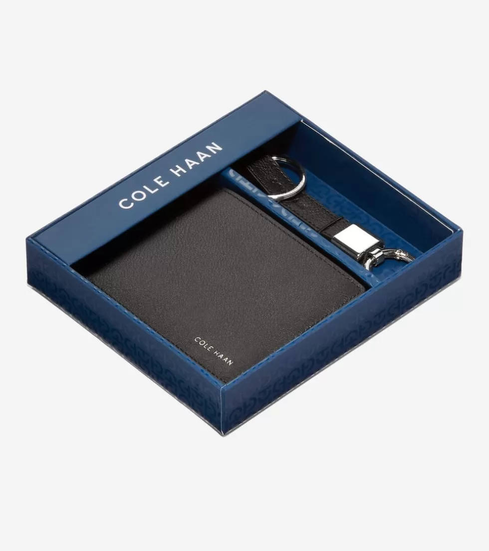 Cole Haan WALLETS | WALLETS^Slimfold Wallet with Valet Key Ring Black