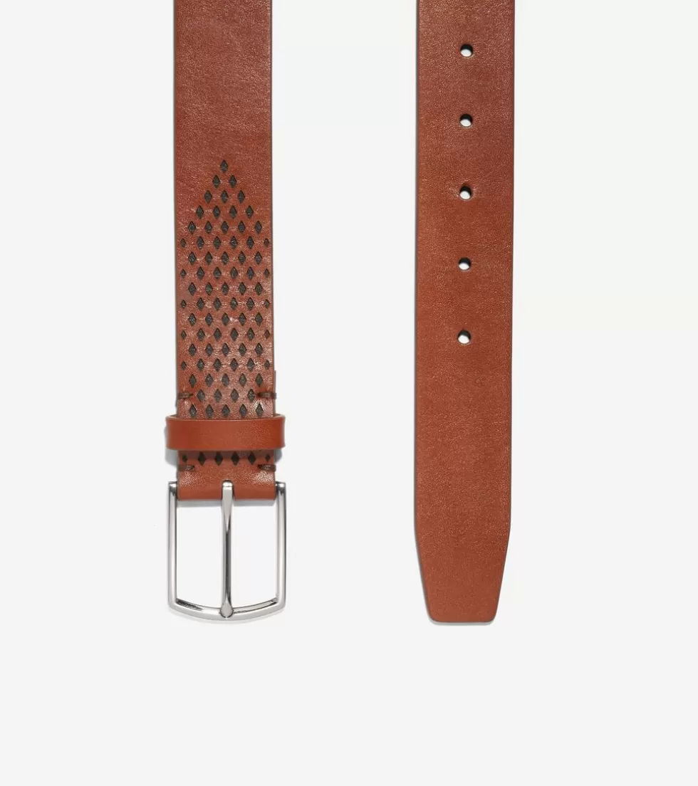 Cole Haan BELTS | BELTS^Washington Perforated 35mm Belt BritishTan