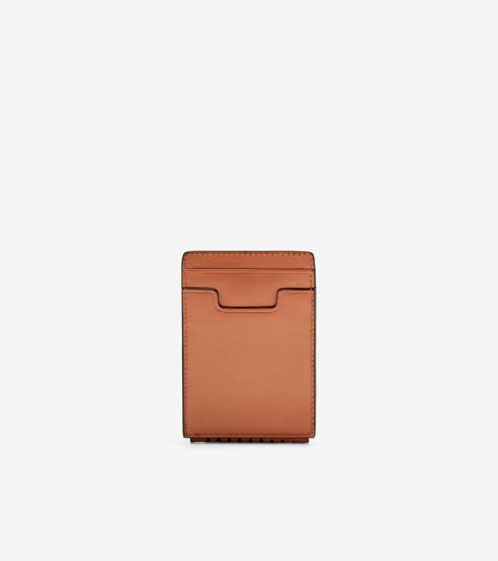 Cole Haan WALLETS | WALLETS^Washington Perforated Card Case BritishTan