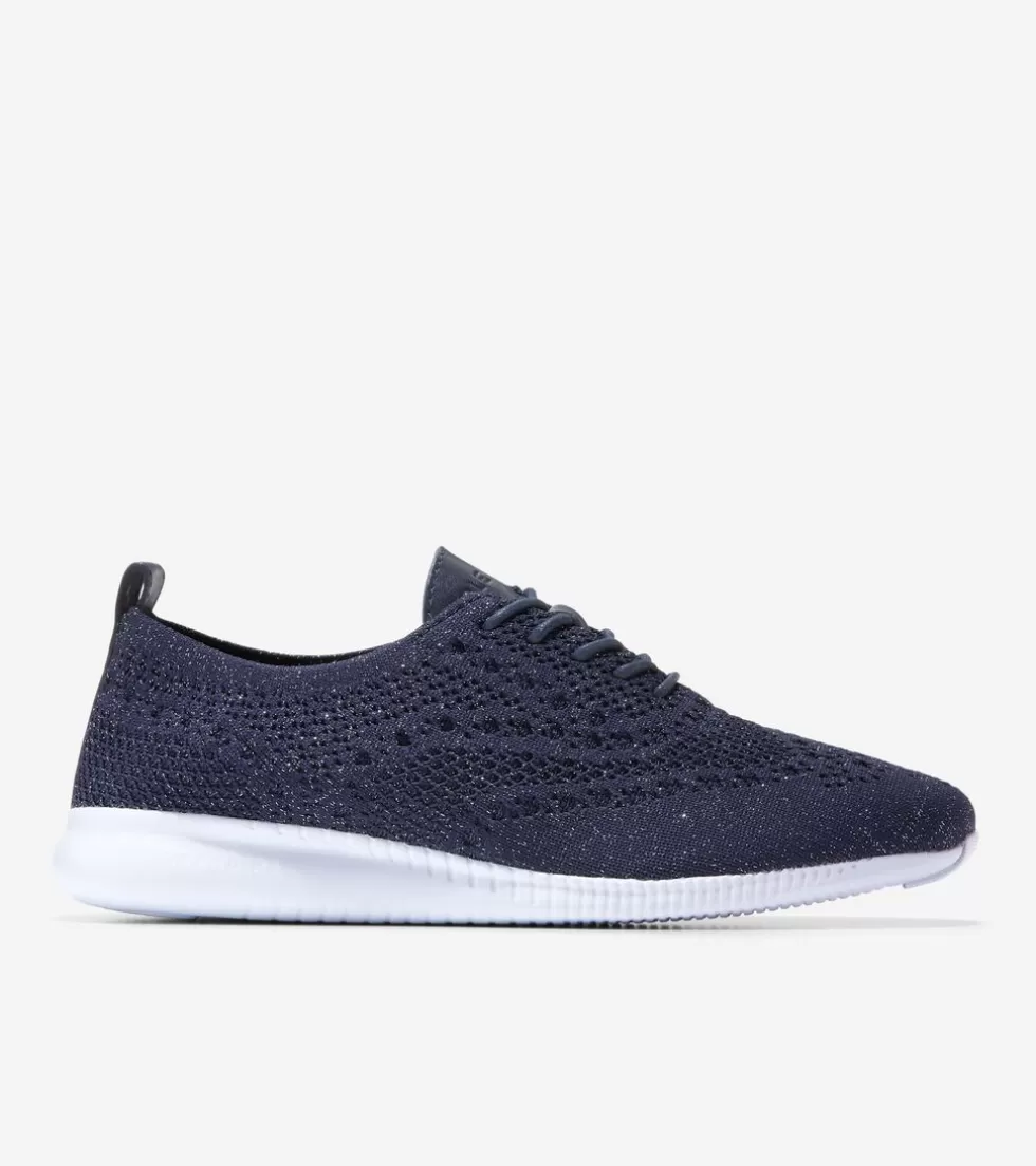 Cole Haan OXFORDS^Women's 2.ZERØGRAND Oxfords EveningBlueStitchlite™-Heather