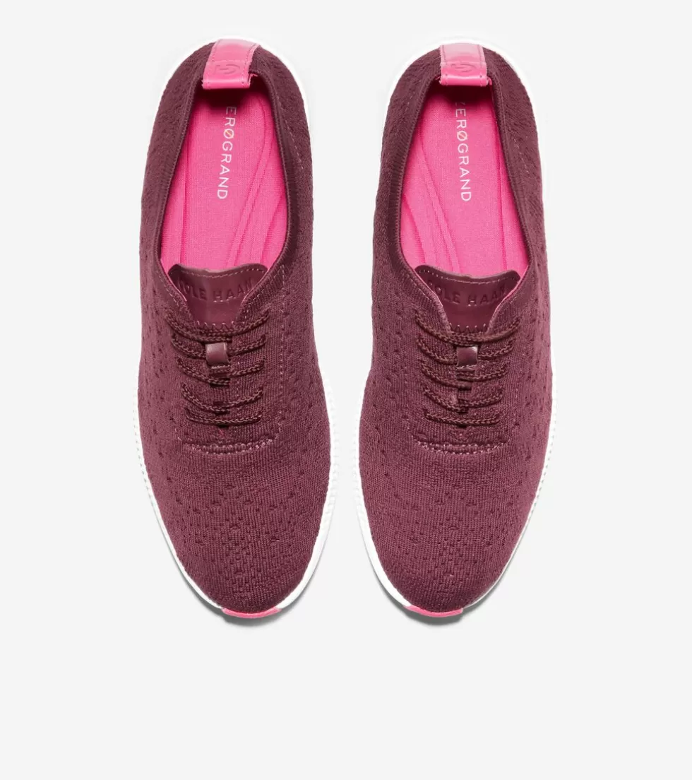 Cole Haan OXFORDS^Women's 2.ZERØGRAND Wingtip Oxfords GarnetStitchlite™