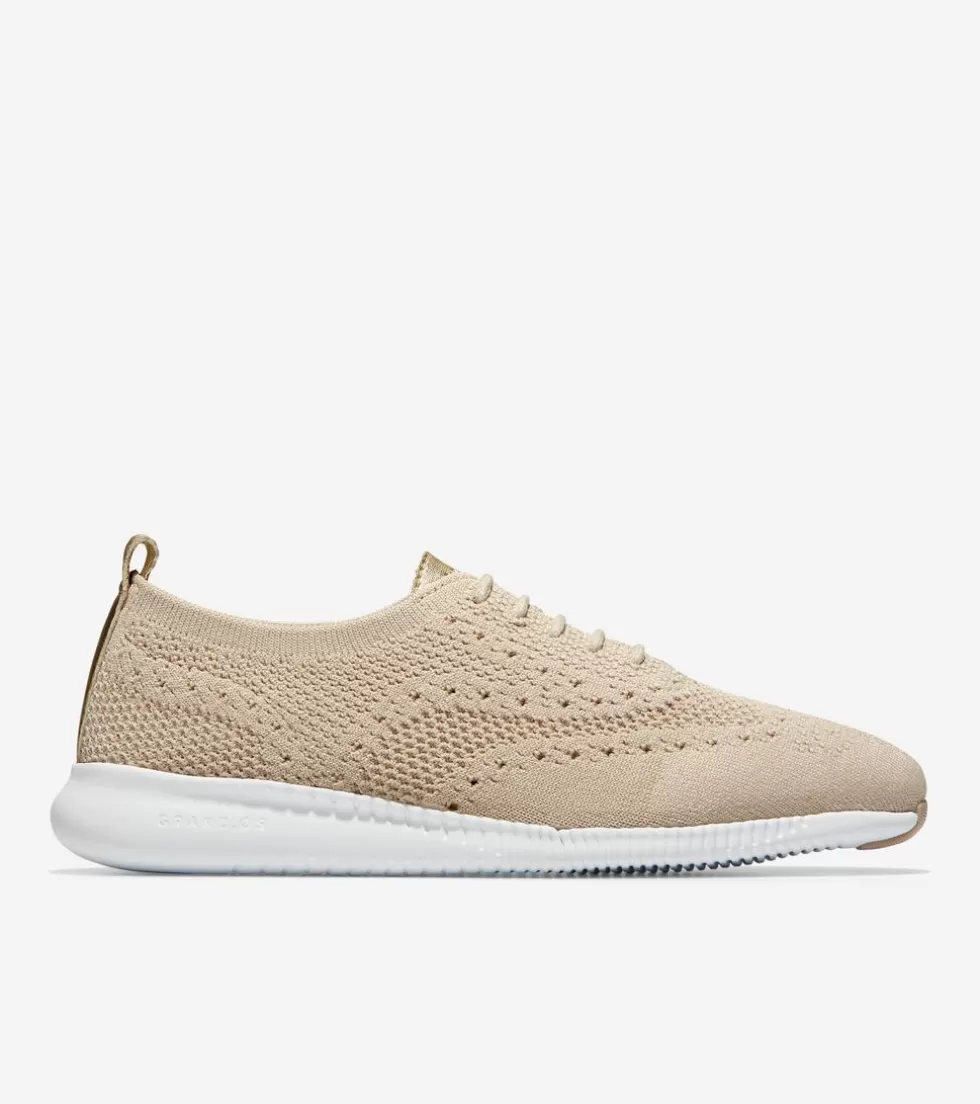Cole Haan OXFORDS^Women's 2.ZERØGRAND Wingtip Oxfords RyeStitchlite™-OpticWhite