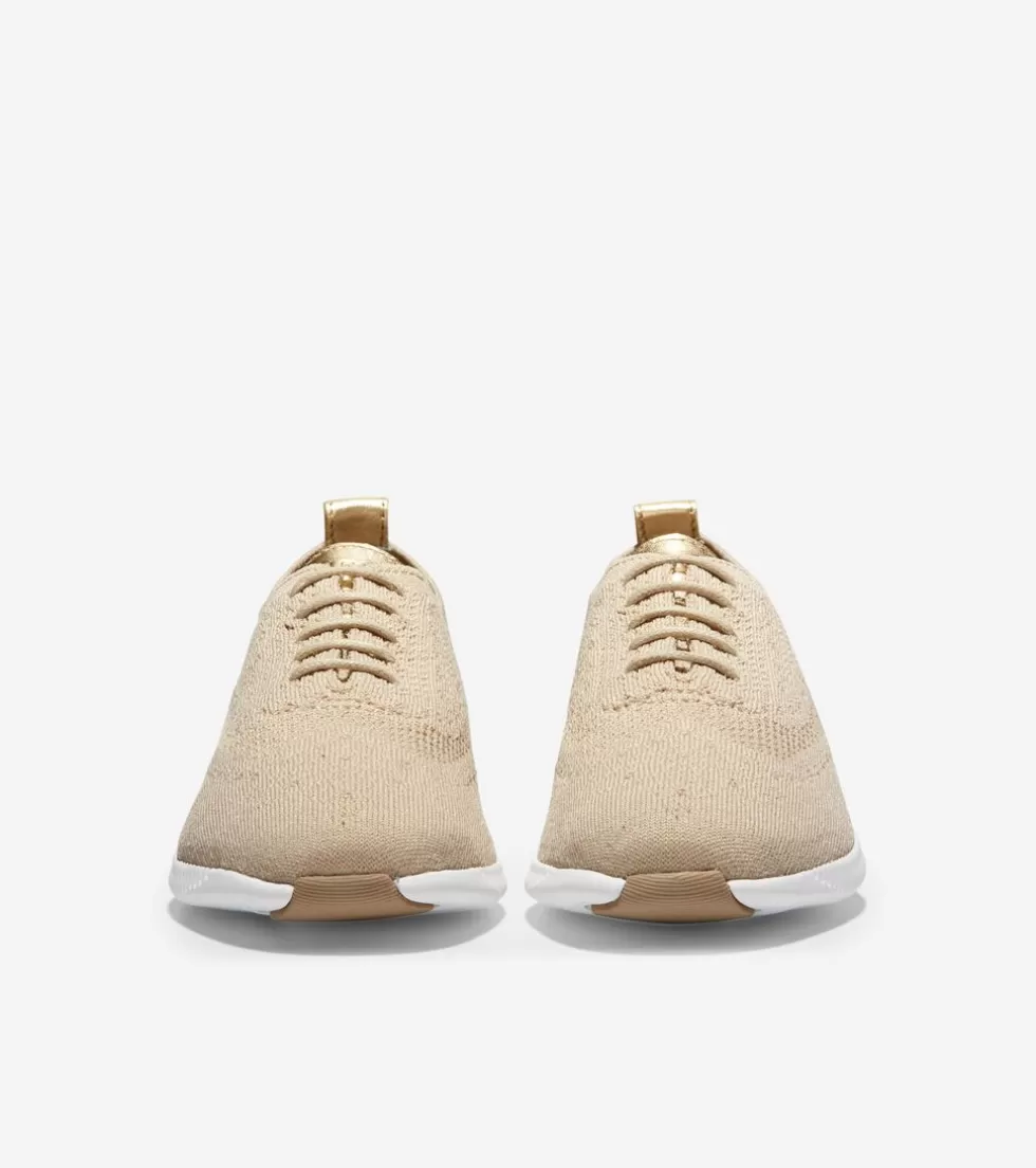Cole Haan OXFORDS^Women's 2.ZERØGRAND Wingtip Oxfords RyeStitchlite™-OpticWhite