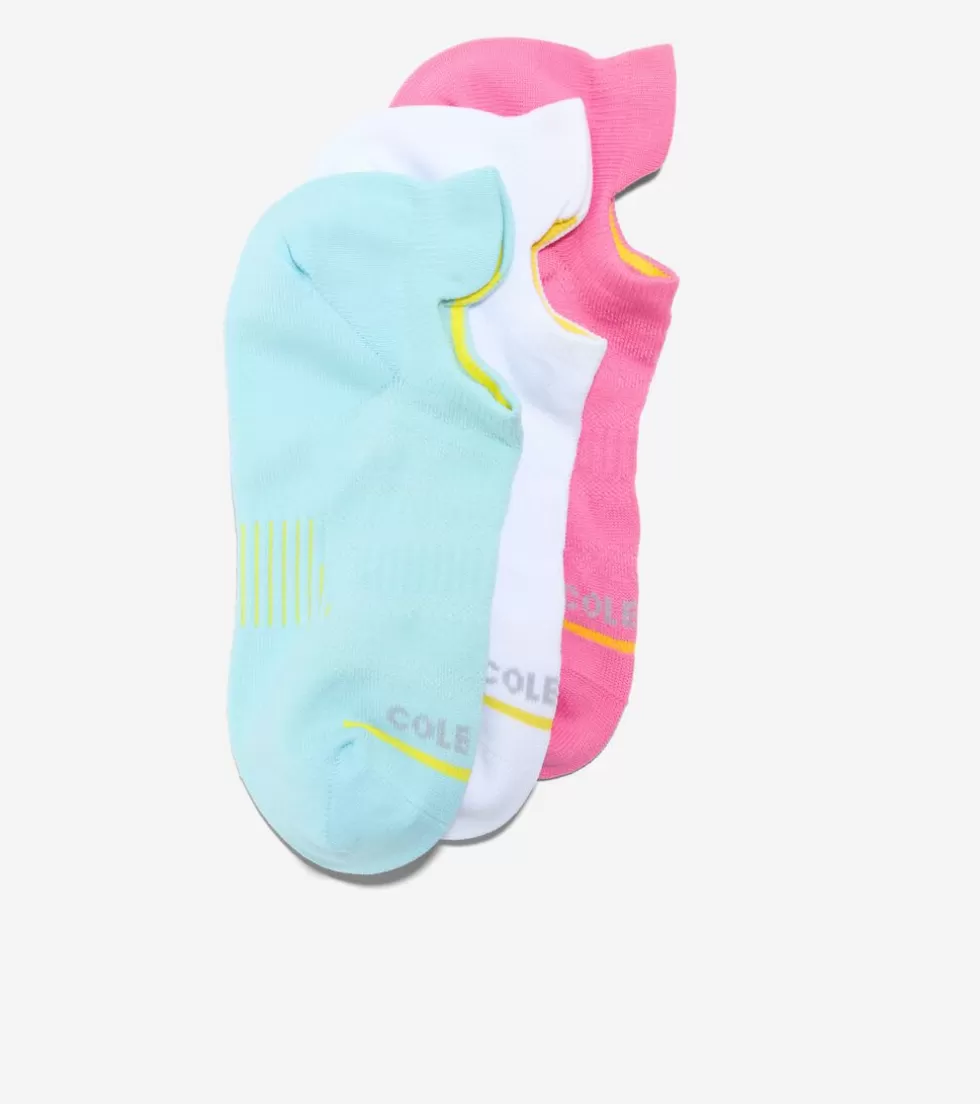 Cole Haan SOCKS | SOCKS^Women's 3 Pack ZERØGRAND Baselayer Liner Socks LightBlue-Assorted