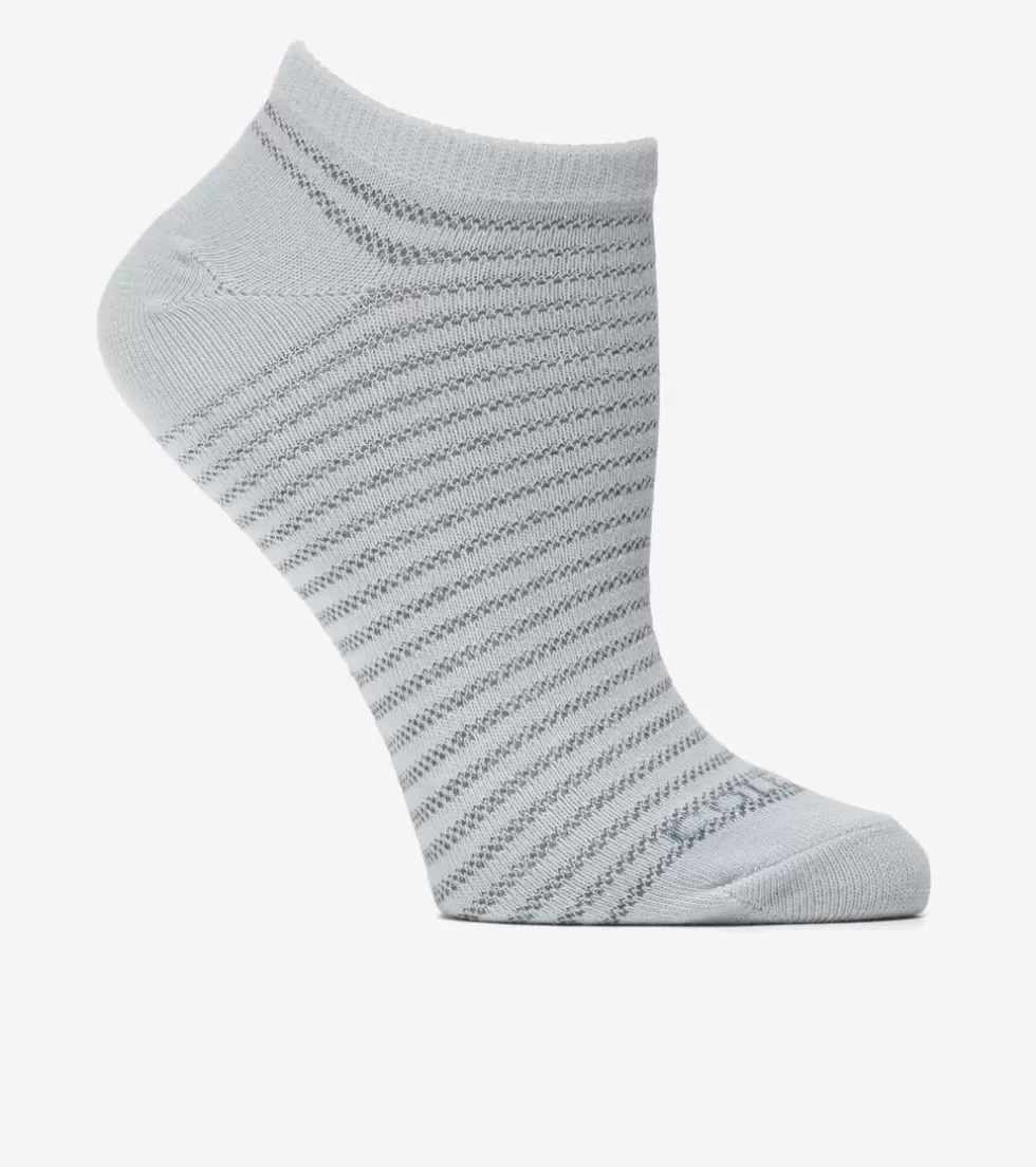 Cole Haan SOCKS | SOCKS^Women's 3-Pack Stripe Soft Low-Cut Socks Blue-Assorted