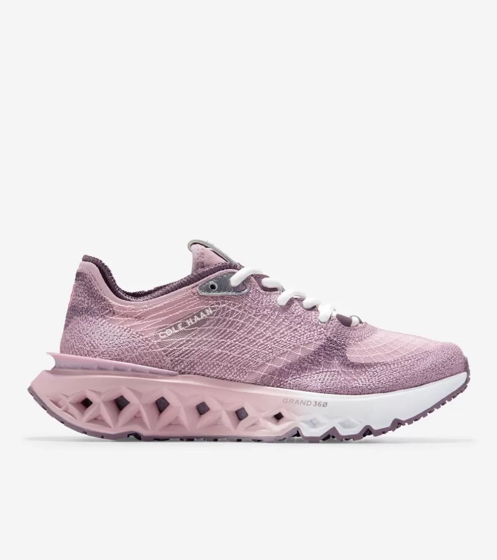 Cole Haan SNEAKERS | RUNNING SHOES^Women's 5.ZERØGRAND Embrostitch Running Shoes Mauve-PlumPurple-OpticWhite
