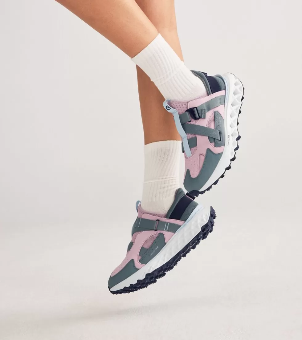 Cole Haan RUNNING SHOES | SNEAKERS^Women's 5.ZERØGRAND Monk Strap Running Shoe MauveShadows-StormyWeather-OpticWhite
