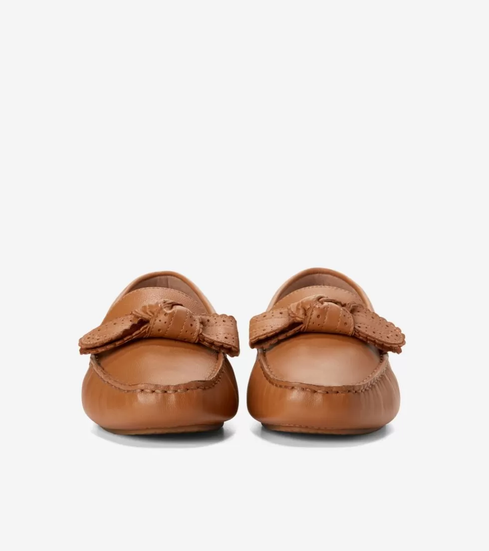 Cole Haan DRESS SHOES | LOAFERS & DRIVERS^Women's Bellport Bow Drivers Pecan