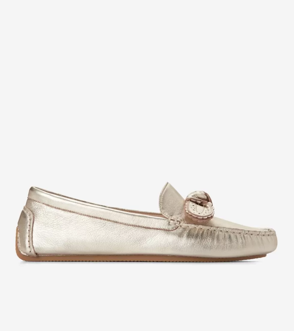 Cole Haan DRESS SHOES | LOAFERS & DRIVERS^Women's Bellport Bow Drivers SoftGold