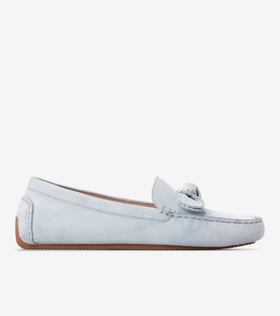 Cole Haan DRESS SHOES | LOAFERS & DRIVERS^Women's Bellport Bow Drivers HeatherBlue