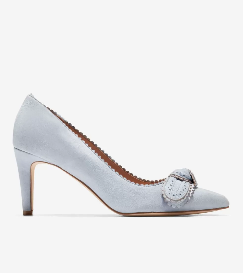 Cole Haan DRESS SHOES | HEELS & PUMPS^Women's Bellport Bow Pumps HeatherBlue