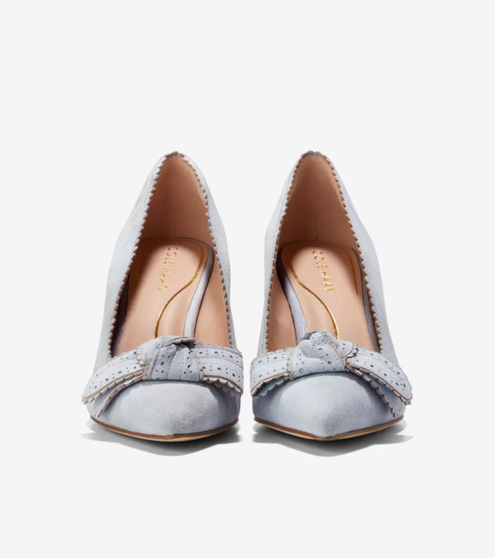Cole Haan DRESS SHOES | HEELS & PUMPS^Women's Bellport Bow Pumps HeatherBlue